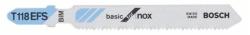 Bosch 5 részes Basic for Inox szúrófűrészlap-készlet T118EFS, 83 mm (2608636497)