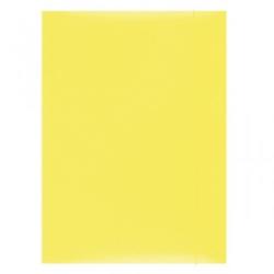 Office Products Mapa din carton plastifiat cu elastic, 300gsm, Office Products - galben (OF-21191131-06) - birotica-asp