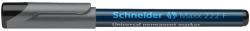 Schneider Universal permanent marker SCHNEIDER Maxx 222 F, varf 0.7mm - negru (S-112201) - birotica-asp