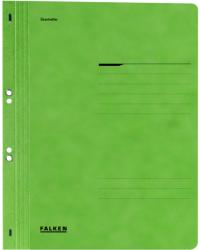 Falken Dosar cu gauri 1/1 Falken Lux, carton, 250 g/mp, verde (FA0924)