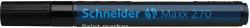 Schneider Marker cu vopsea SCHNEIDER Maxx 270, varf rotund 1-3mm - negru (S-127001) - birotica-asp