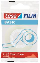 tesa Banda adeziva de birou transparenta Tesa Basic, 12 mm x 33 m (TS585400)