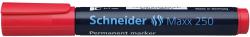 Schneider Permanent marker SCHNEIDER Maxx 250, varf tesit 2-7mm - rosu (S-125002)
