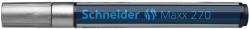 Schneider Marker cu vopsea SCHNEIDER Maxx 270, varf rotund 1-3mm - argintiu (S-127054) - birotica-asp
