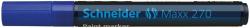 Schneider Marker cu vopsea SCHNEIDER Maxx 270, varf rotund 1-2mm - albastru (S-127003)