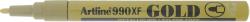 ARTLINE Marker cu vopsea ARTLINE 990XF, corp metalic, varf rotund 1.2mm - auriu (EK-990XF-GD) - birotica-asp