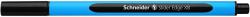 Schneider Pix SCHNEIDER Slider Edge XB, rubber grip, varf 1.4mm - scriere neagra (S-152201) - birotica-asp