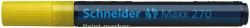Schneider Marker cu vopsea SCHNEIDER Maxx 270, varf rotund 1-3mm - galben (S-127005) - birotica-asp