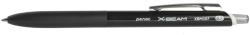  Pix PENAC X-Beam XBM107, rubber grip, 0.7mm, clema metalica, corp negru - scriere neagra (P-BP0207-06)