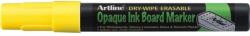 ARTLINE Marker cu cerneala opaca, ARTLINE, pentru table de scris, varf 2.0mm - galben fluorescent (EPD-4-FYE) - birotica-asp