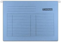 DONAU Dosar suspendabil cu eticheta, bagheta metalica, carton 230g/mp, 5 buc/set, DONAU - albastru (DN-7410905-10-SET) - birotica-asp
