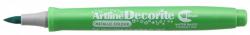 ARTLINE Marker ARTLINE Decorite, varf flexibil (tip pensula) - verde metalizat (EDFM-F-GN)