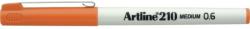 ARTLINE Liner ARTLINE 210, varf fetru 0.6mm - portocaliu (EK-210-OG) - birotica-asp