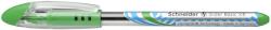 Schneider Pix SCHNEIDER Slider Basic XB, rubber grip, varf 1.4mm - scriere verde deschis (S-151211) - birotica-asp
