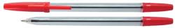 Office Products Pix transparent de unica folosinta , varf 1.0mm, Office Products - rosu (OF-17015211-04)
