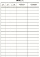  Registru intrare-iesire corespondenta, A4, C100, tipar fata-verso, 3 bucati/set (TI186273) - birotica-asp