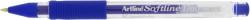 ARTLINE Pix cu gel ARTLINE Softline 1700, rubber grip, varf 0.7mm - albastru (EGB-1700-BL) - birotica-asp