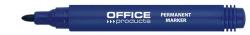 Office Products Permanent marker, varf rotund, corp plastic, Office Products - albastru (OF-17071211-01) - birotica-asp