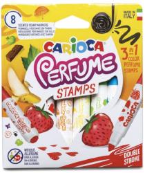 CARIOCA lavabila, parfumata, 8 culori/cutie, CARIOCA Perfume Stamps (CA-42988)