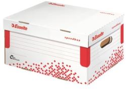 ESSELTE Container arhivare si transport ESSELTE Speedbox, cu capac, carton, dimensiune S, alb (ES-623911)
