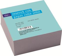 RTC Rezerva cub hartie infoliat RTC, 90 x 90 mm, 80 g/mp, 500 coli (FL696)