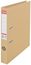 Esselte Biblioraft ESSELTE No. 1 Power, A4, plastifiat PP/PP, margine metalica, 50 mm - culoarea nisipului (ES-218690)