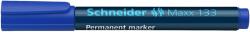 Schneider Permanent marker SCHNEIDER Maxx 133, varf tesit 1-4mm - albastru (S-113303)