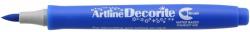 ARTLINE Marker ARTLINE Decorite, varf flexibil (tip pensula) - albastru (EDF-F-BL)