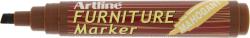ARTLINE Marker ARTLINE 95, pentru mobilier din lemn (retusuri), corp plastic, varf tesit 2.0-5.0mm - mahon (EK-95-B1-MH) - birotica-asp