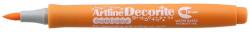 ARTLINE Marker ARTLINE Decorite, varf flexibil (tip pensula) - orange pastel (EDF-F-POG)