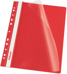 Esselte Dosar PP, cu sina si multiperforatii, ESSELTE Vivida, A4, 10 buc/set - rosu (SL000133)