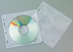 Q-CONNECT Plicuri plastic PP pentru 2 CD/DVD, 40 buc/set, Q-Connect (KF02208) - birotica-asp