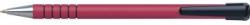  Pix PENAC RB-085B, rubber grip, 0.7mm, varf metalic, corp rosu - scriere rosie (P-BA1002-02F)