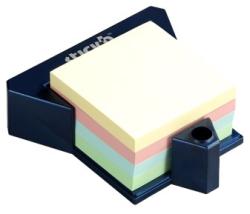  Cub autoadeziv cu suport, 76 x 76 mm, 400 file, Stick"n - 4 culori pastel (HO-21271)