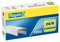 RAPID Capse Rapid Standard, 24/6, 2-20 coli, 1000 buc/cutie (SL999912)