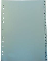 NOKI Separatoare Noki din plastic, A4, index colorat A-Z (DY00040)