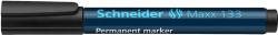 Schneider Permanent marker SCHNEIDER Maxx 133, varf tesit 1-4mm - negru (S-113301)