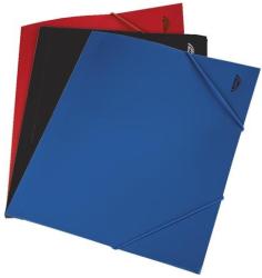 NOKI Mapa din plastic cu elastic, A4, albastru (DY200201)