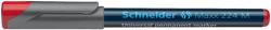 Schneider Universal permanent marker SCHNEIDER Maxx 224 M, varf 1mm - rosu (S-1202) - birotica-asp