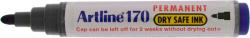ARTLINE Permanent marker ARTLINE 170 - Dry safe ink, corp plastic, varf rotund 2.0mm - albastru (EK-170-BL) - birotica-asp