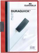 DURABLE Dosar cu clip Duraquick, 20 coli, rosu (DB227003)