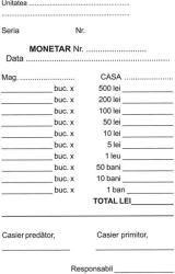 Monetar autocopiativ, A6, 50 file, 2 exemplare, 3 bucati/set (TI810603) - birotica-asp