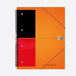 OXFORD Caiet cu spirala A5+, OXFORD International Meetingbook, 80 file-80g/mp, 10 perf. , coperta PP - dictando (OX-100103453)
