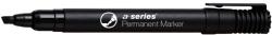 A-Series Marker permanent A-series, varf retezat 2-5 mm, negru (AY01088)
