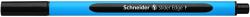 Schneider Pix SCHNEIDER Slider Edge F, rubber grip, varf fin - scriere neagra (S-152001) - birotica-asp