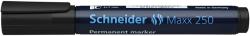 Schneider Permanent marker SCHNEIDER Maxx 250, varf tesit 2-7mm - negru (S-125001) - birotica-asp