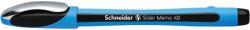 Schneider Pix SCHNEIDER Slider Memo XB, rubber grip, accesorii metalice - scriere neagra (S-150201)