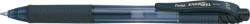 Pentel Roller cu gel Pentel Energel X cu mecanism, varf metalic, 0.5 mm, negru (PE102170)