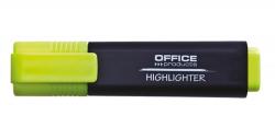 Office Products Textmarker varf lat, Office Products - galben (OF-17055211-06) - birotica-asp