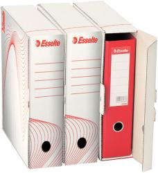 ESSELTE Cutie depozitare si arhivare ESSELTE Standard, pentru bibliorafturi, carton, alb (ES-10024)